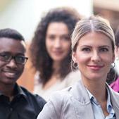 diverse group of professionals