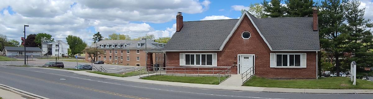 Alumni Center exterior of building